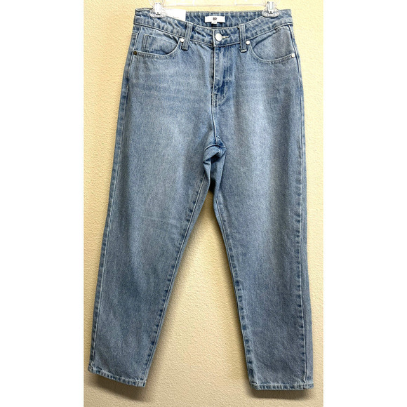 BP Mom Jeans Sz 27 High Waist Ankle Light Wash Denim NEW - Picture 1 of 6